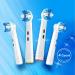 Deep Clean Replacement Toothbrush Heads for Braun Electric Toothbrushes - Compatible with Oral B Pro 100-7000 (4 Count) - Buy Online on GoSupps.com