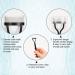 URAQT Eyelash Comb and Separator with Metal Teeth and Arc Design - Buy Online on GoSupps.com
