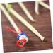 Hemoton 12pcs Wooden Ear Pick Tools - Ear Cleaning Screw Extractor Earbuds, Cartoon Wax Cleaner for Earrings, Child-Friendly Bamboo Stainless Steel Cleaner Kit - Buy Online on GoSupps.com