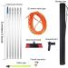 Window Cleaning Pole Water Fed Telescopic Brush Extendable Cleaner Conservatory Roof Cleaning Tools for Photovoltaic Panel Cleaning Trucks Windows Brush Head (Color : 8m/26.24ft Size : 30Cm Brus 8m/26.24ft 50Cm Brush Head - Buy Online on GoSupps.com