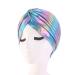 Morechioce Women Chemo headscarf ladies hat cotton headwear Elegant turban headgear girl soft wraps headpiece summer headscarf sky blue laser