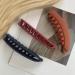 Tadipri 6 Pieces Banana Clips Hair Hair Clips for Women Acrylic Ponytail Clips (Blue Black Wine Red Orange Pink Grey) - Buy Online on GoSupps.com