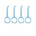 EvaGO Aligner Removal Tool for Invisible Removable Braces Oral Care Accessories 4 Pack Blue