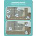 Baffect Anti-Pinch Double-sided Window Cleaner for Single & Double Glass Windows (3-30 mm) - Magnetic, Adjustable with Easy-grip Handle - Buy Online on GoSupps.com