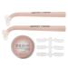 Beatifufu 1 Set Eye Makeup Aid Lower Eyelash Makeup Tool Lower Lashes Stamp for Women Makeup Tools Lower Eyelash Stamps Eyelash Stencil for Makeup Eyelash Stamp for Beginner 12.00X3.50X2.50CM