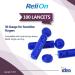 ReliOn Ultra-Thin Lancets 30-Gauge 100 Ct Bundle + Diabetes Care Guide - 2 Item Pack - Buy Online on GoSupps.com