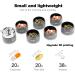Aluminum Alloy Travel Medicine Organizer - Portable Waterproof Pill Box for Vitamins & Fish Oil | Large Capacity Weekly Organizer in Grey - Buy Online on GoSupps.com