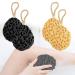 Exfoliating Shower Sponge Loofahs Shower Sponges Exfoliator Body Bath Sponge Adult and Child Bath Sponge Scrubber Balls (4 Pack)
