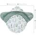 Ultra Thick Swaddle Blanket with Hat | Newborn Bunting Bag for Stroller, Baby Carrier, High Chair | Green Leaves Print | 0-6 Months - Buy Online on GoSupps.com