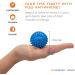 Prostretch Foot Massage Ball Relieve Foot Pain Plantar Fasciitis & Sore Muscles with Structured Spines | International Shipping Available - Buy Online on GoSupps.com
