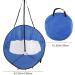 Dyna-Living 42 Kayak Wind Sail Kit - Durable & Foldable Downwind Upwind Paddle Sail for Kayak, Boat, Sailboat, Canoe - Blue - Buy Online on GoSupps.com