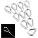 Mtsooning 10PCS Wire Thimble Rigging  M5 Stainless Steel Rope Thimble for 3/16 Inches Diameter Wire Cable - Buy Online on GoSupps.com
