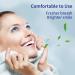 Sensitive Teeth Whitening Strips - 28 Whitener Strips for Reduced Sensitivity | Remove Stains from Smoking, Coffee, Wine | 14 Treatments - Buy Online on GoSupps.com