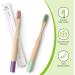 Kids Bamboo Toothbrushes - Biodegradable BPA-Free Eco-Friendly FSC Certified PETA Approved - 6 Pack with Soft Nylon Bristles - Buy Online on GoSupps.com