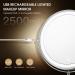 Wall Mounted Lighted Makeup Mirror | Rechargeable 1x/10x Magnifying Mirror | 3 Colors LED | Touch Dimmable | 360 Rotation | Foldable Vanity Mirror - Buy Online on GoSupps.com