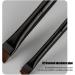2 set of Eyebrow Brush Professional Eyeliner Brushes Portable Small Angled Women Makeup Tool Waterproof Reusable Cosmetic Tools Style 1 2 set of (Style 1) - Buy Online on GoSupps.com