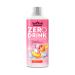 Gymqueen Zero Drink iced peach 1000ml low-calorie and sugar-free beverage concentrate 1:80 enriched with B vitamins for your metabolism and L-carnitine beverage syrup peach tea (1 Pack)