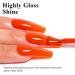 Imtiti Orange Gel Nail Polish 15ML Bright Orange Gel Polish Autumn Winter Gel Nail Polish Soak Off LED UV Nail Gel Polish DIY Nail Art Starter Manicure Salon Gel Nail Kit - Buy Online on GoSupps.com