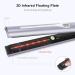 IG INGLAM 1 Round Flat Iron - 2 in 1 Infrared Hair Straightener & Curler Negative Ion Technology Rose Gold Professional Hair Tool for Gifts - Dual Voltage 110-240V - Buy Online on GoSupps.com