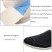ALASON Men's Diabetic Adjustable Slippers - Comfort for Swollen Feet - Black, Size 13 Wide - Buy Online on GoSupps.com