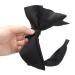 WantGor Women's Big Bow Headband in Black - Knotted Wide Turban Hair Hoop for Stylish Hair Accessories - Buy Online on GoSupps.com