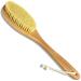 ICANdOIT Very Stiff Dry Brushing Body Brush for Men&Women  Long Handle Dry Skin Brush for Cellulite and Lymphatic Drainage with Natural Agave Cactus Tampico Fiber Bristles