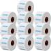 FRCOLOR Salon Neck Paper 10 Rolls Scarf Neck Paper Disposable Flexible s Baybliss Haircut Neck Self Haircut Barber s Stretchy Barber Neck Tissue Paper White Modeling Hairdressing Paper