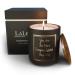 Presents for Mom - Scented Candle - Luxury Candles for Home Scented - Birthday Presents for Mom. Large 14 oz Cedar Ylang Ylang Scent Mom Black Lux Cedar Ylang Ylang