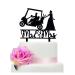 Mr and Mrs Wedding Cake Topper - Funny Golf Theme Wedding/Anniversary/Bridal Shower Cake Topper Funny Wedding Cake Topper (Golf Cart)