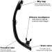 Snorkel Mask Set for Adults and Youth - Diving Mask with Full Dry Snorkel & Swim Goggles for Snorkeling, Scuba Diving, and Swimming - Black - Buy Online on GoSupps.com
