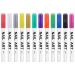 Xiyztok 12 Colors 3D Nail Art Painted Pens Set Quick Dry Nail Art Painting Pen Kit Waterproof Nail Point Graffiti Pen Drawing Painting Liner Brush for DIY Nail Art Beauty Manicure Tools(12 Colors)