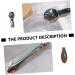 Angoily Import Stick Manual Eye Cream Rod Under Eye Roller Eye Roller Eye Applicator Facial Skin Cream Division Spoon Manual Spoon Zinc Alloy Face - Buy Online on GoSupps.com