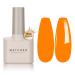 MAYCHAO Halloween Gel Nail Polish 15 ML Neon Orange Gel Polish Soak Off Nail Lamp Nail Art Manicure Salon DIY at Home