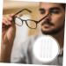 Buy Healeved Silicone Glasses Leg Covers - 10 Pairs of White Nose Pads & Bracket Sleeves for Women s Sports Glasses | 5.5x0.6cm - International Shipping Available - Buy Online on GoSupps.com