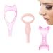 3 Piece Set Makeup Eyelash Tool Mascara Applicator Guide Tool 3In1 Eye Lash Brush Mascara Applicator Guide Reusable Eyelash Guard Guide Tool for Ladies Girls Women
