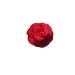 5-6cm Girls Burned Edge Satin Flower Hair Clips Grips Slides Bobbles Pins (3.2cm Alligator Clip Red) 3.2cm Alligator Clip Red