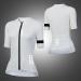 WOSAWE Women's Short Sleeve Cycling Jersey - Breathable Quick-Drying Summer Bike Top in White - Buy Online on GoSupps.com