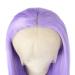Vebonny 24 Inch Lilac Long Synthetic Lace Front Wig for Women - Versatile Fashion & Cosplay Hair - Buy Online on GoSupps.com
