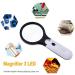 20 Times HD Handheld Magnifier with LED Lights Old Man Reading Optical Glass (Color : A) Made in China - Buy Online on GoSupps.com