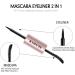 Yeeda Mascara And Eye Liner In One Piece Mascara And Eyeliner With Ultra Fine Brush Head Long Lasting Natural Eye Looking Mascara & Liquid Eyeliner 2 In 1 For Travel Microblading - Buy Online on GoSupps.com