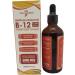 Extra Strength Vitamin B12 Methylcobalamin Liquid Drops 100ml - Sublingual Supplement for Men and Women - 4 Fl Oz - Buy Online on GoSupps.com