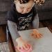 Eztotz Popz Baby Teether Toy - Made in USA - Silicone Dimple Popper for Newborns - BPA Free Pink - Buy Online on GoSupps.com