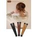 3-Piece Women's Hair Bun Maker Set - Ballerina Bun Shaper for Kids - French Donut Hair Fold Wrap Snap - (Light Brown, Brown, Black) - Buy Online on GoSupps.com