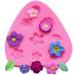 6 Pcs Flower Silicone Mold Set for Candy, Chocolate, Fondant, Polymer Clay - Rose, Daisy, Butterfly, Mini Flowers - Ideal for Soap Crafting & Cake Decoration - Buy Online on GoSupps.com