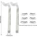 Lower Lash Stamp with Link | 2024 New Lower Eyelash Stamp | Bottom Lash Stamp for Lasting Lashes | Reusable Bottom Eyelash Stamp | Eye Makeup Tool | Natural Look for Make Up Beginner Transparent - Buy Online on GoSupps.com