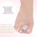 10 Pieces Gel Toe Bunion Toe Spacers Toe Corrector and Straightener Orthotics for Bunion Overlapping Toes  Bunion Toe Pain Relief - (L Size) - Buy Online on GoSupps.com