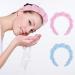 YUXIANLB 2 PCS Spa Headbands for Women Bubble Sponge Headband for Washing Face Skincare Headbands for Makeup Removal Terry Cloth Puffy Shower Headbands for Women Skin Care Accessories(Pink Blue) Pink & Blue 2 - Buy Online on GoSupps.com