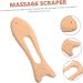 Fomiyes 2-Pack Wooden Gua Sha Massage Tool for Body | Manual Lymphatic Massage Device | Portable Beech Wood Personal Care Board | 20x6.5cm - Buy Online on GoSupps.com