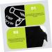 WOONEKY 8 Pcs Storage Bag Drawstring Hair Dryer Pouch Travel Hair Dryer Pouch Black Flocking Cloth - Buy Online on GoSupps.com