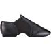 Linodes Jazz Dance Shoes - Tent Leather Slip-on for Women and Men - Black, Size 8 Women/7.5 Men - Buy Online on GoSupps.com